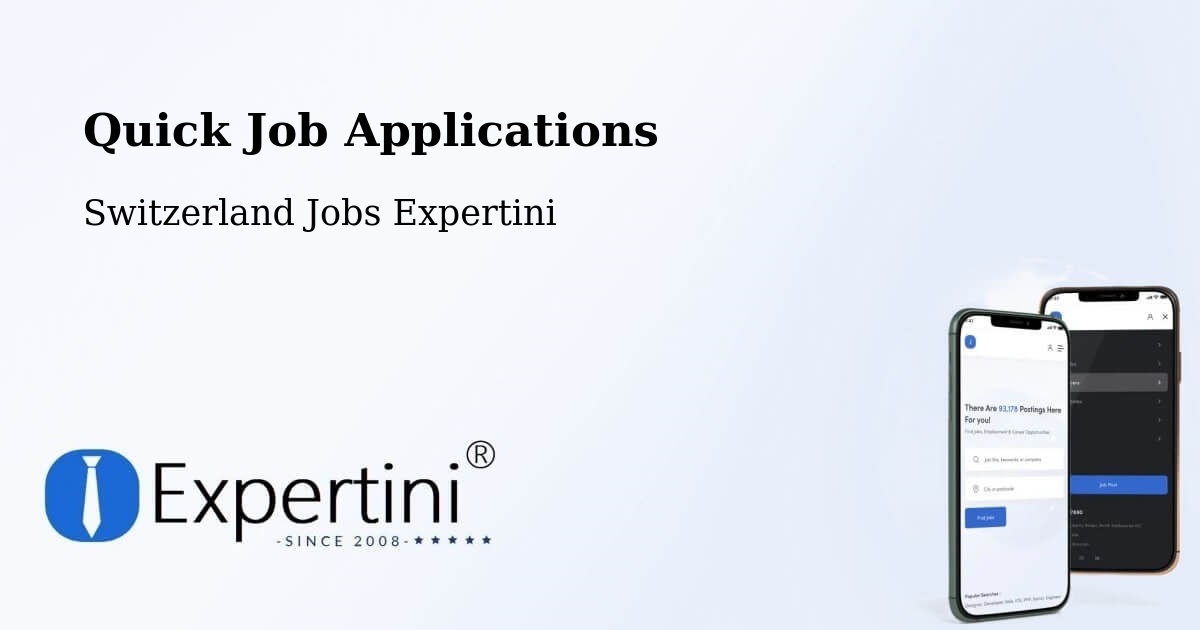 Quick Apply Feature – Saint Imier - Switzerland Jobs Expertini