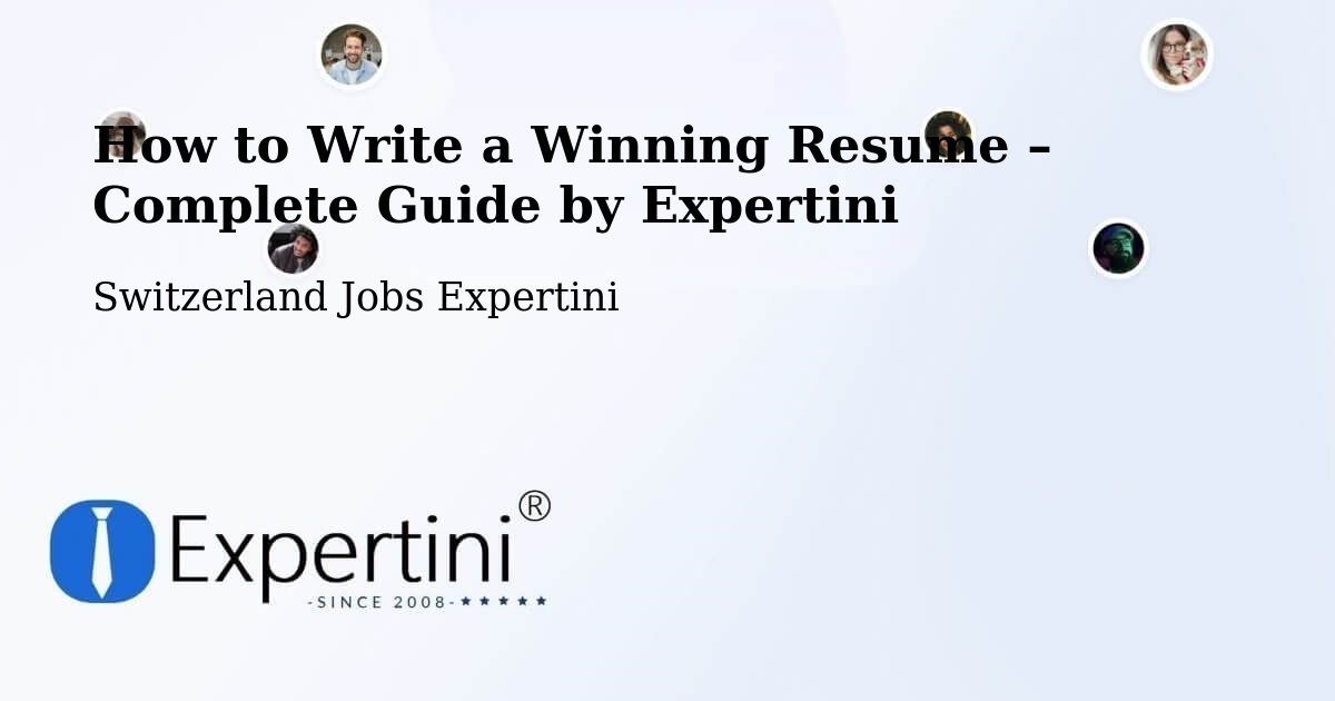 Resume Writing Guide for Job Seekers – Saint Imier - Saint Imier, Switzerland Jobs Expertini